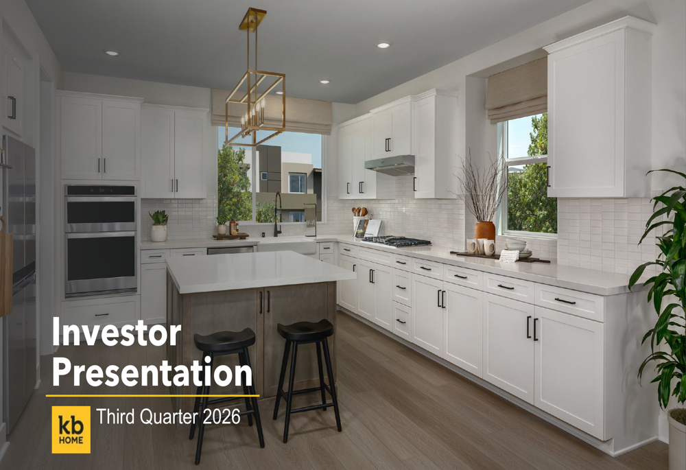 KB Home Q3 2026 slides
