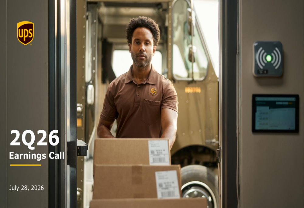 UPS Q2 2026 slides