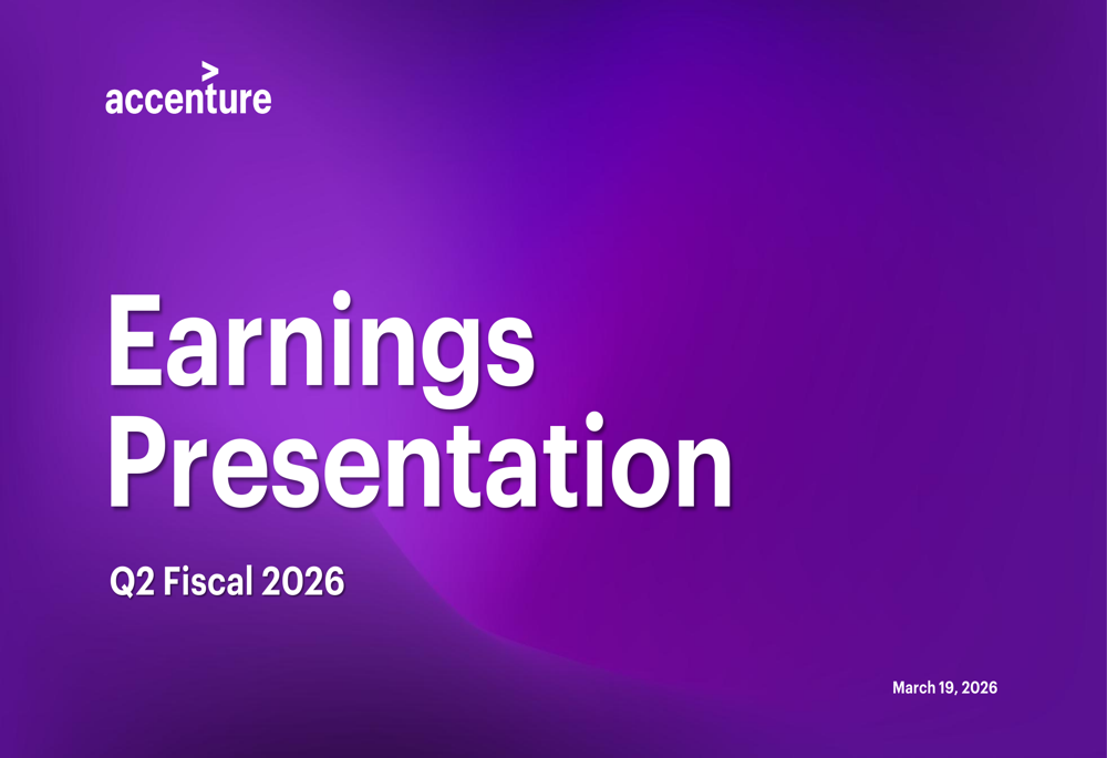 Accenture Q2 FY26 slides