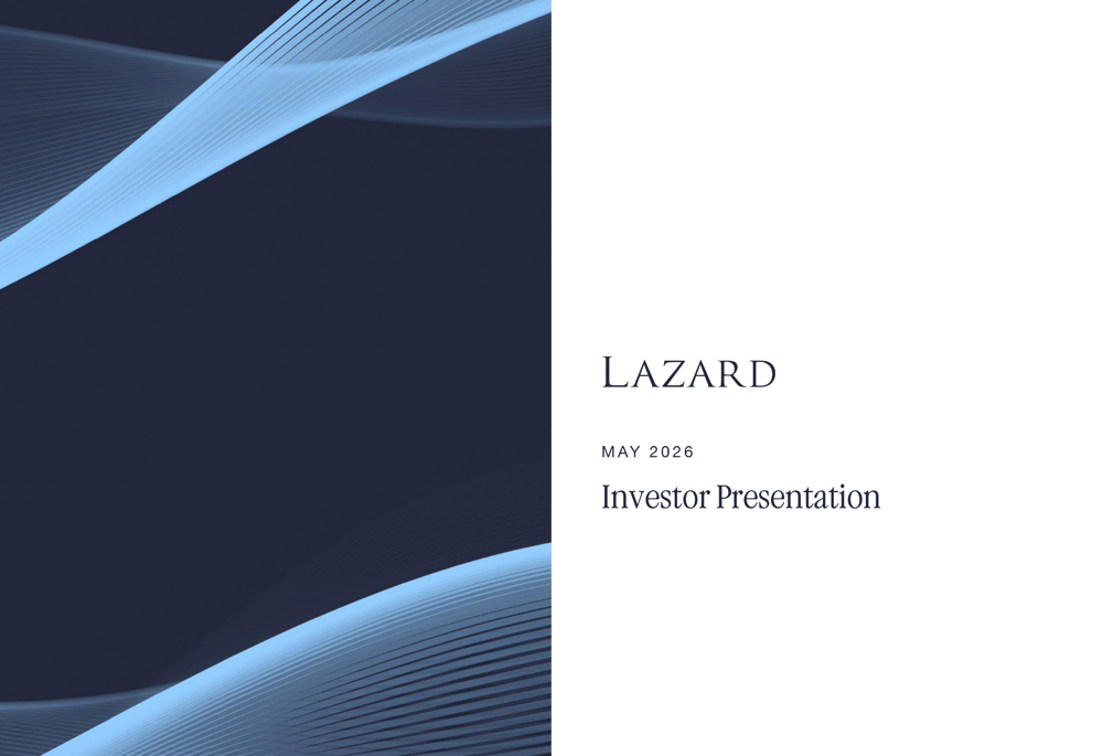 Lazard Q1 2026 slides