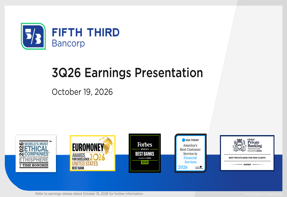 Fifth Third Q3 2026 slides