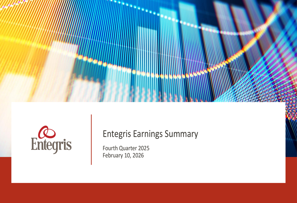 Entegris Q4 2025 slides