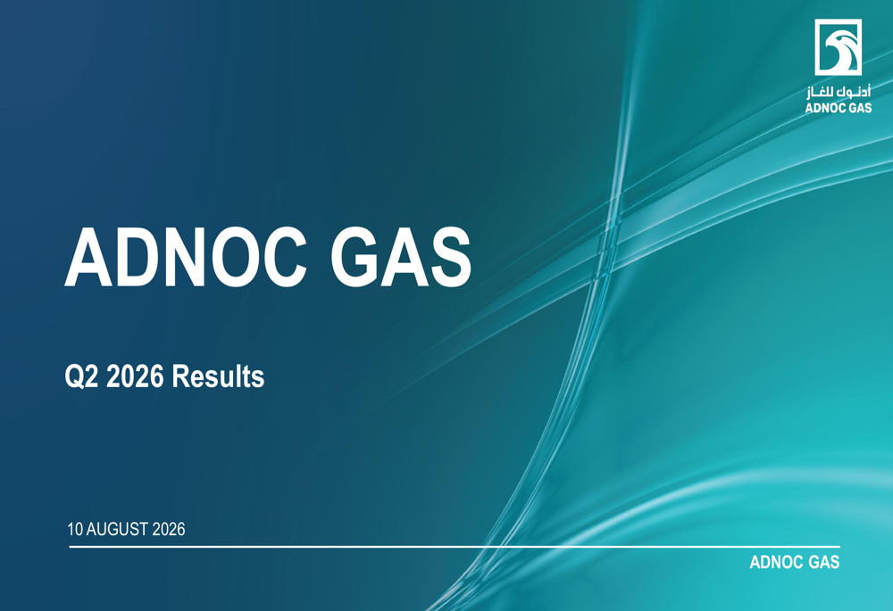 ADNOC Gas Q2 2026 slides