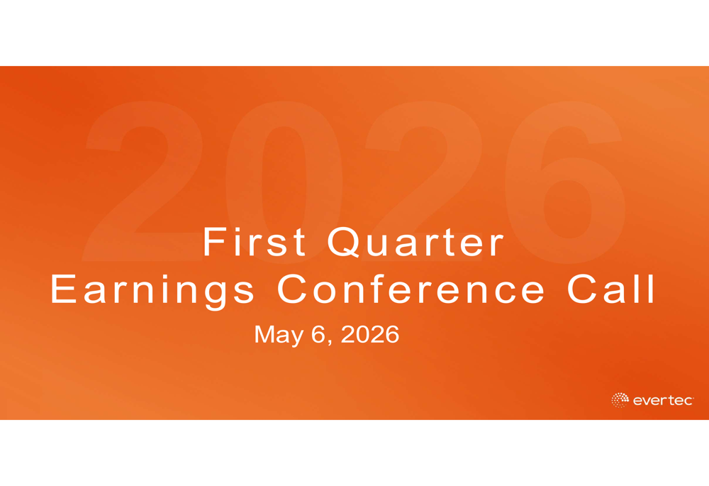 Evertec Q1 2026 slides
