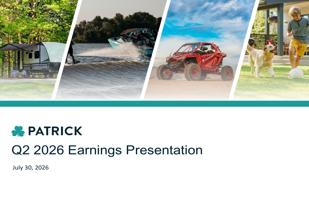 Patrick Q2 2026 slides