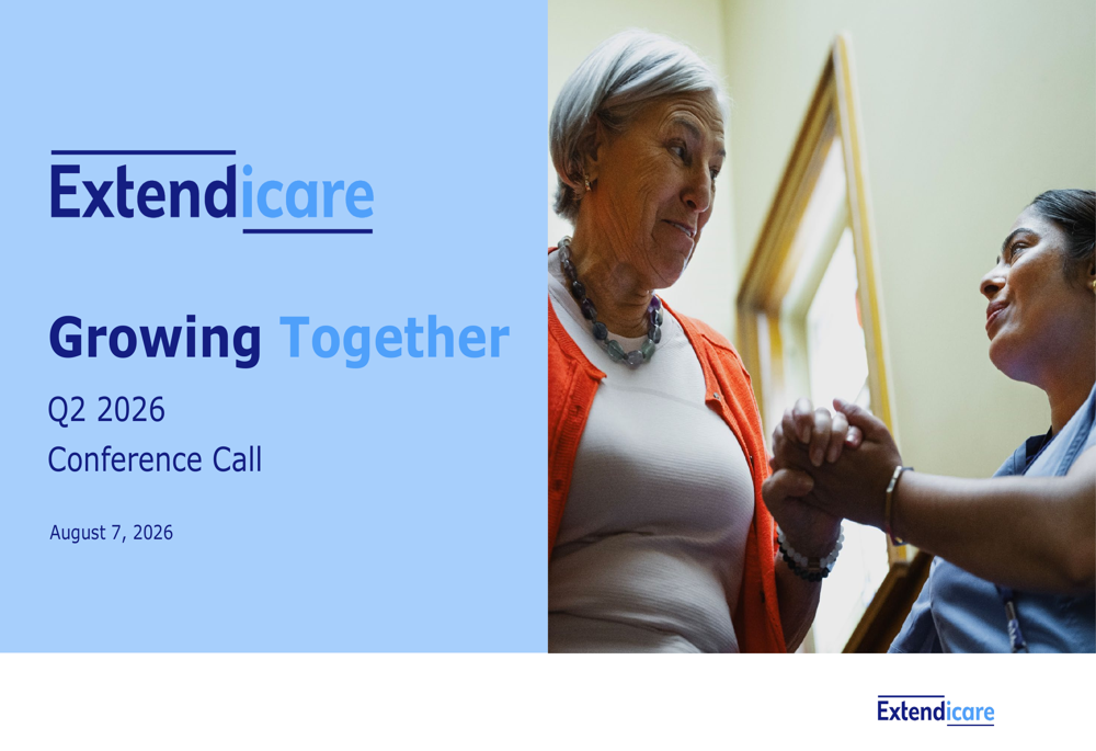 Extendicare Q2 2026 slides