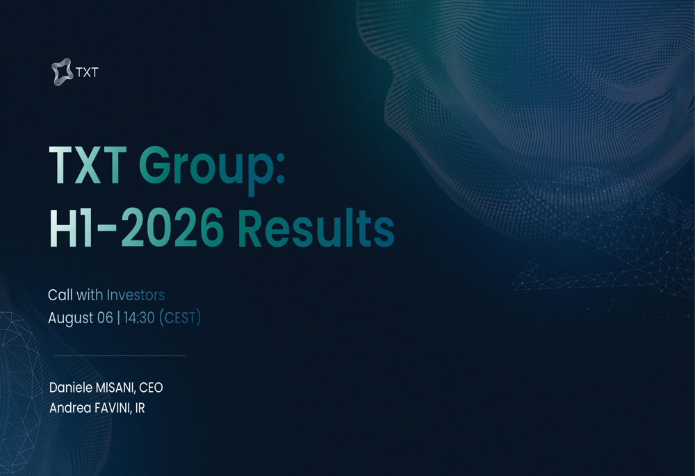 TXT Group H1 2026 slides