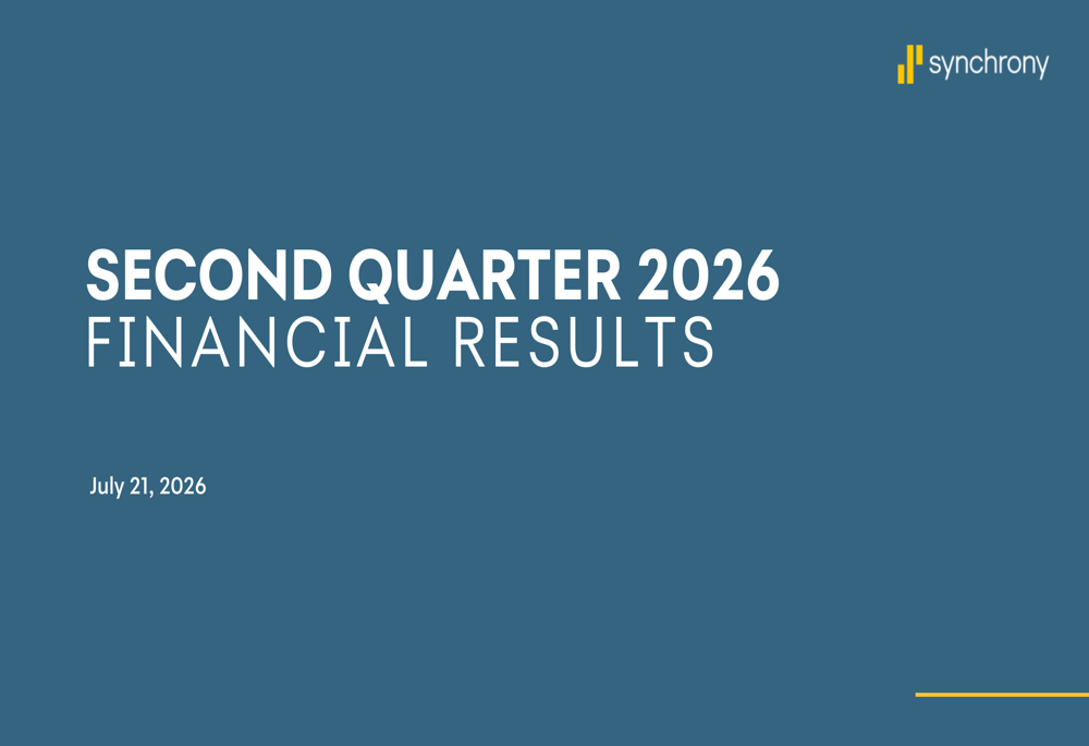 Synchrony Q2 2026 slides