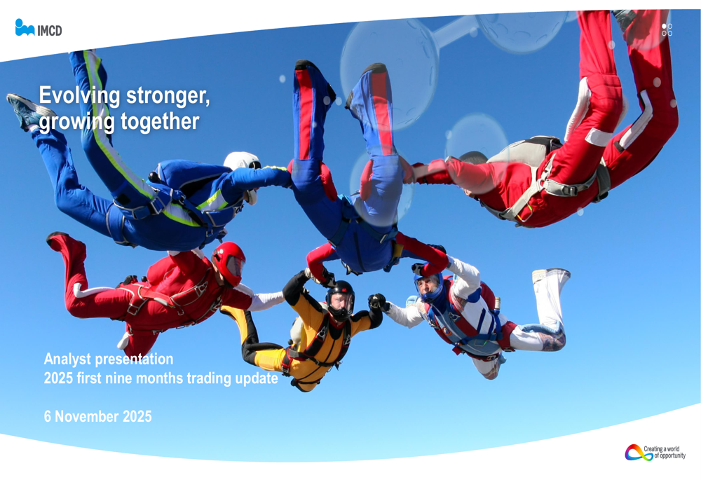 IMCD Q3 2025 slides