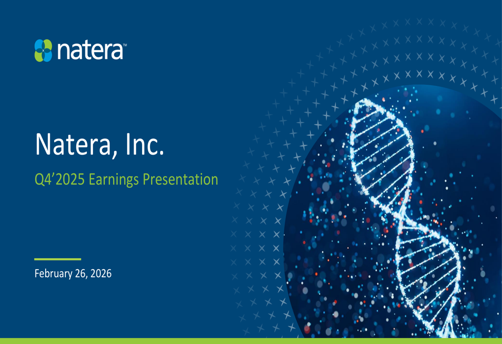 Natera Q4 2025 slides