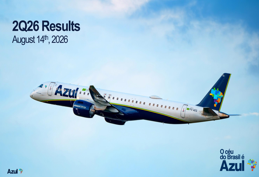 Azul Q2 2026 slides
