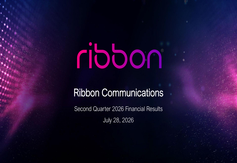 Ribbon Q2 2026 slides