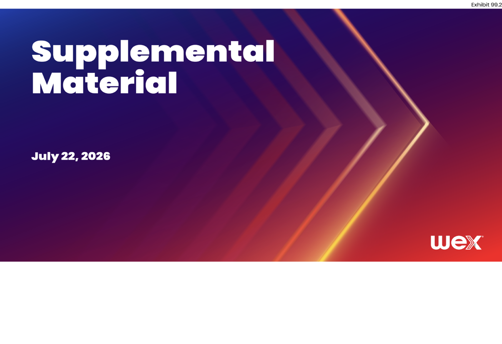 WEX Q2 2026 slides