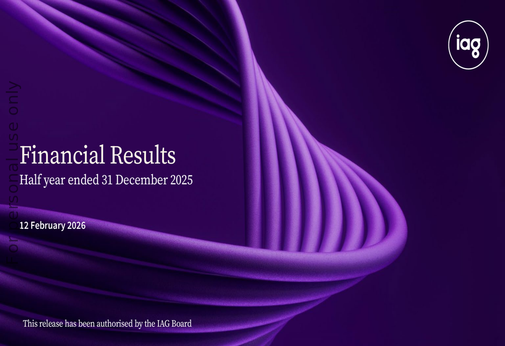 IAG 1H26 presentation slides