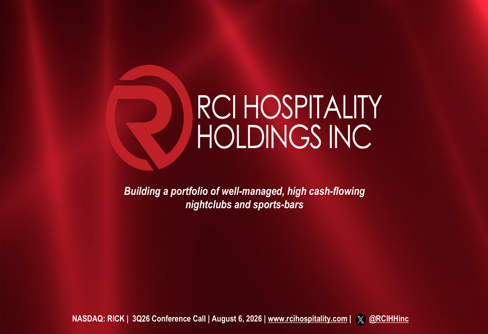 RCI Hospitality Q3 2026 slides