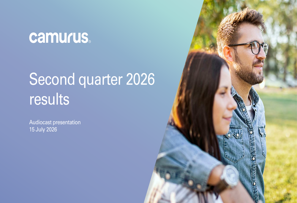 Camurus Q2 2026 slides