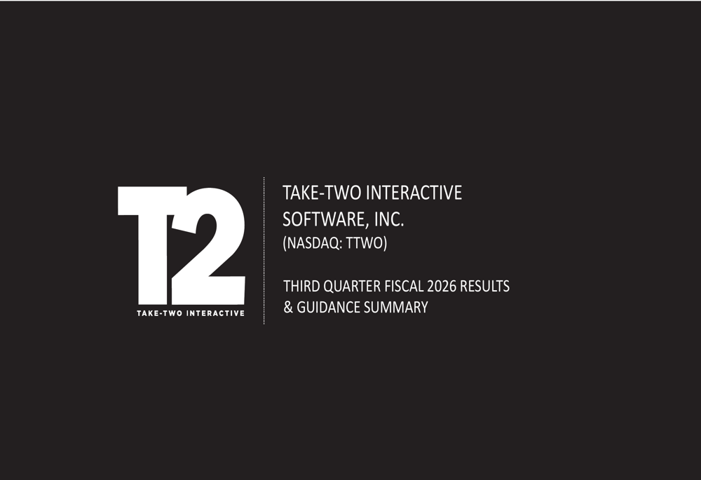 Take-Two Q3 FY2026 slides