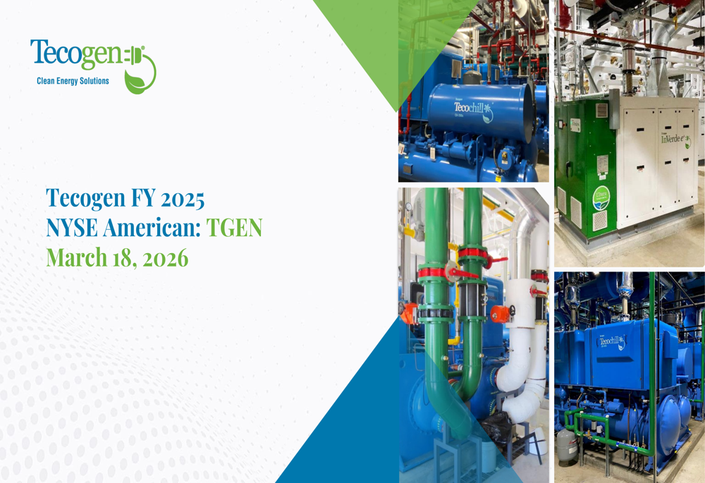 Tecogen Q4 2025 slides