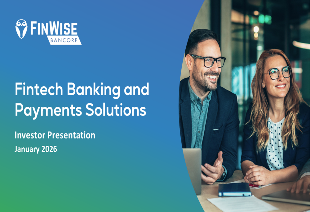 FinWise Q4 2025 slides