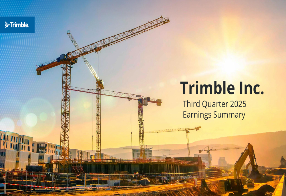 Trimble Q3 2025 slides