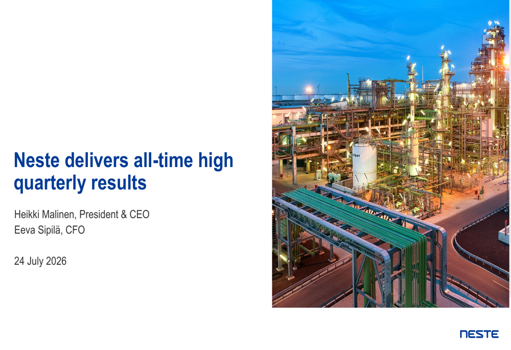 Neste Q2 2026 slides