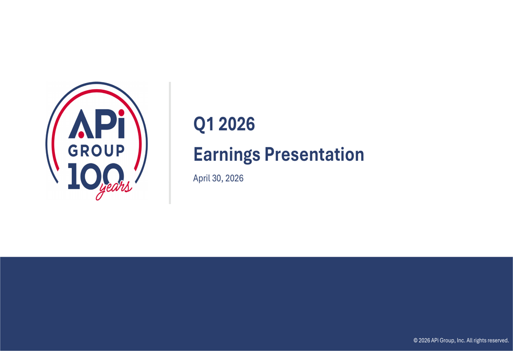 APi Group Q1 2026 slides