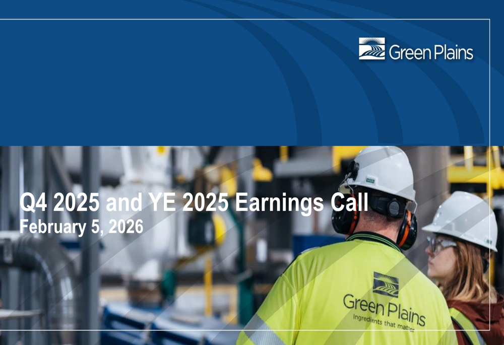 Green Plains Q4 2025 slides