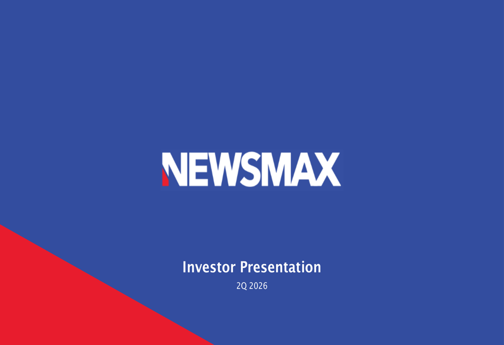 Newsmax Q2 2026 slides