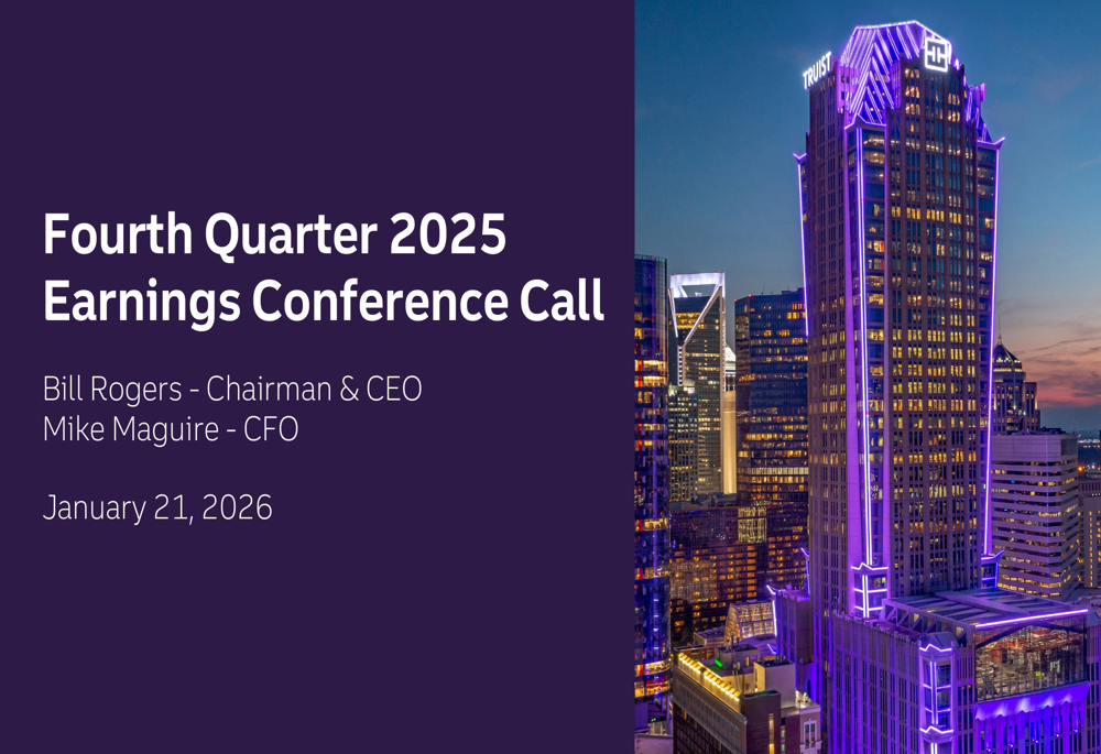 Truist Financial Q4 2025 slides