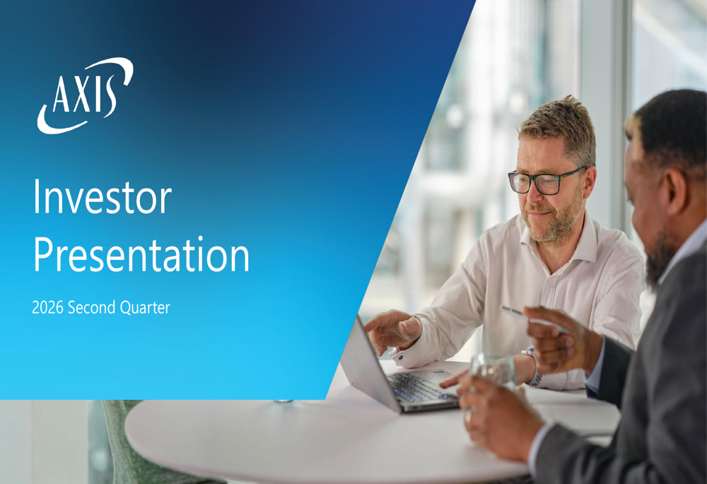 AXIS Capital Q2 2026 slides