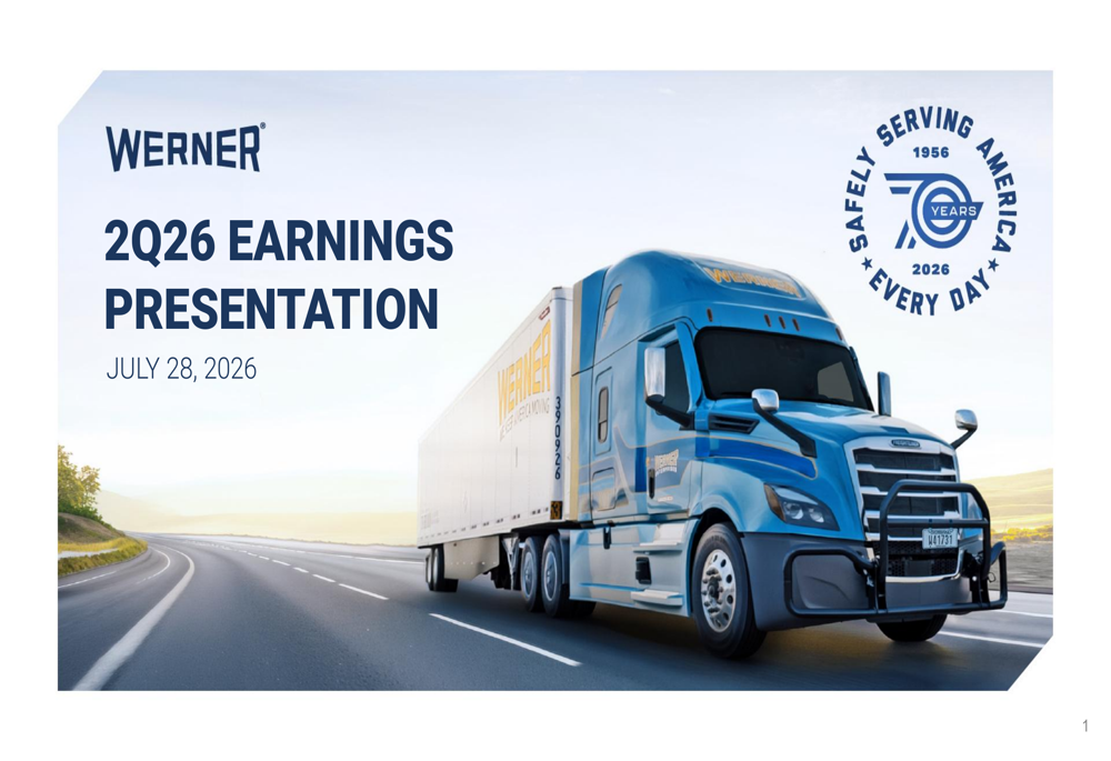Werner Q2 2026 slides
