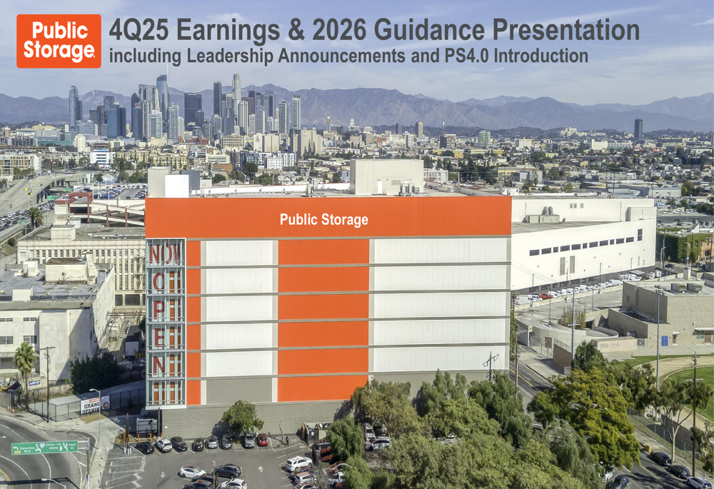 Public Storage Q4 2025 slides