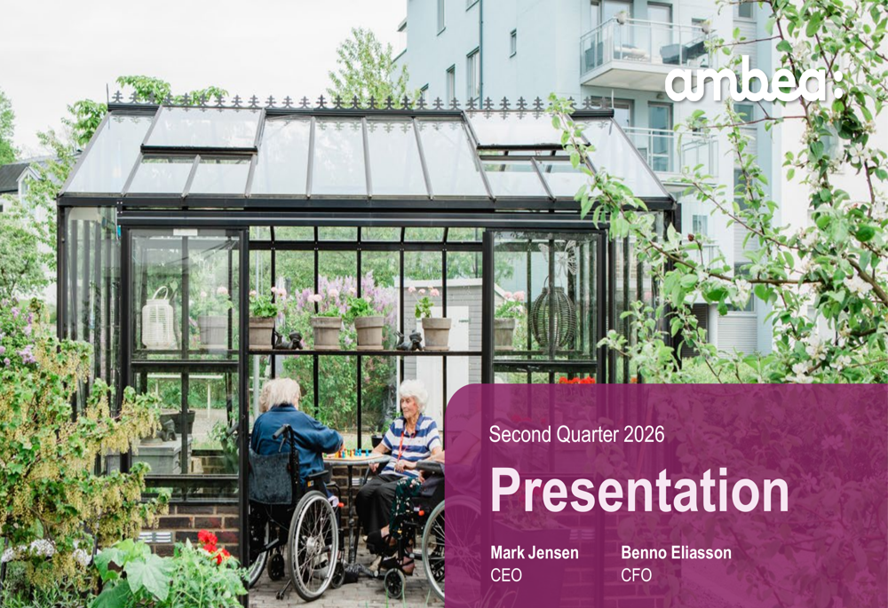 Ambea Q2 2026 slides