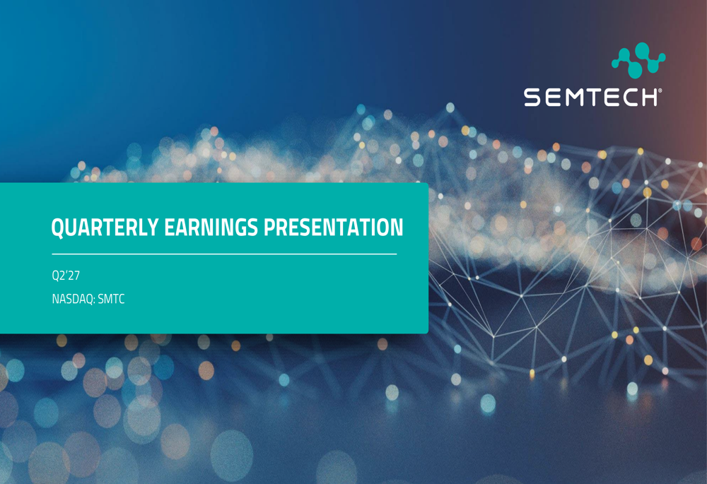 Semtech Q2'27 slides