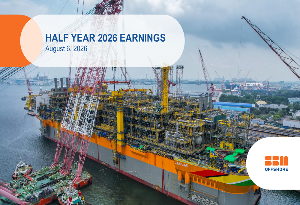 SBM Offshore H1 2026 slides
