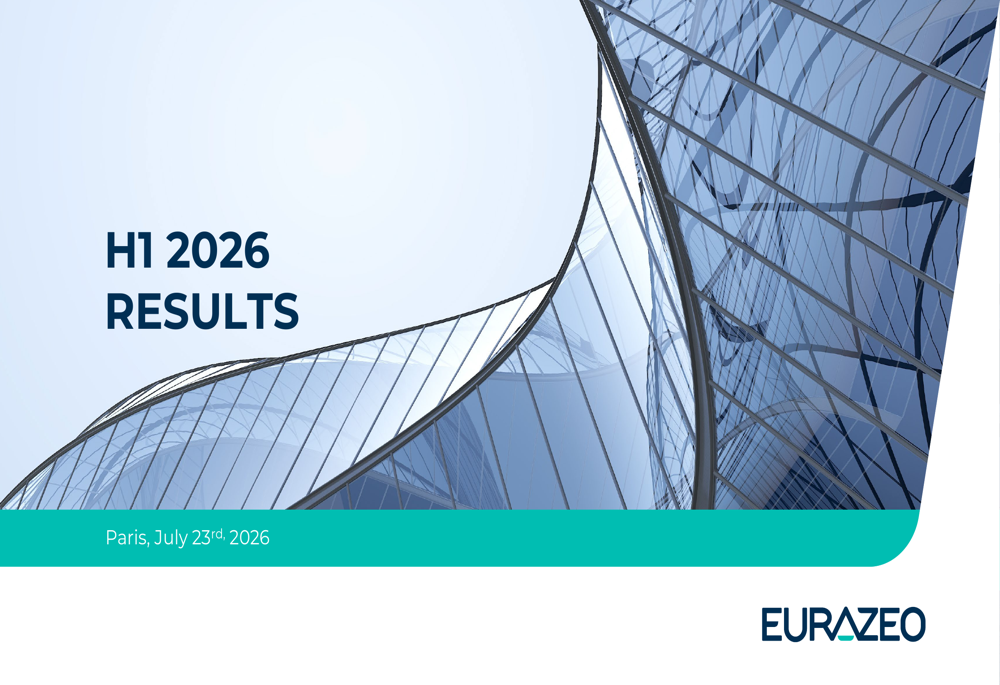 Eurazeo H1 2026 slides
