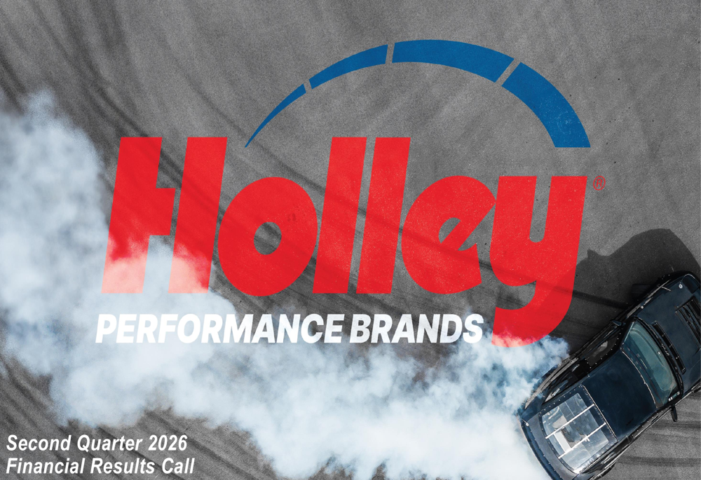 Holley Q2 2026 slides