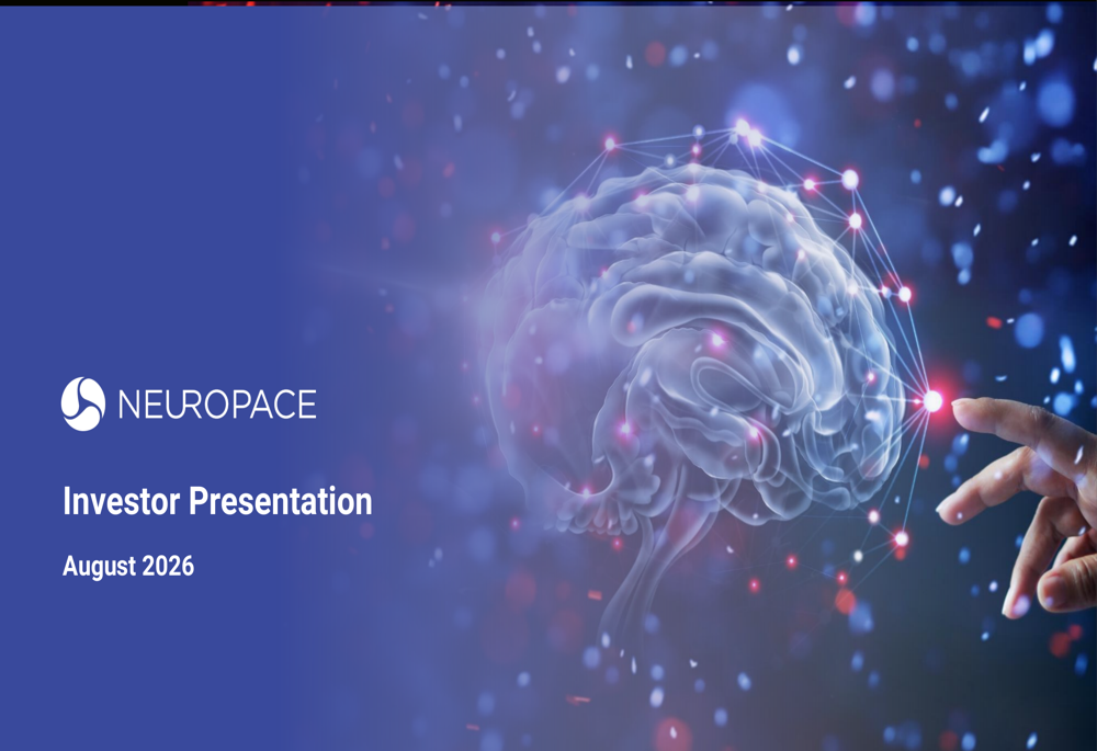NeuroPace Q2 2026 slides