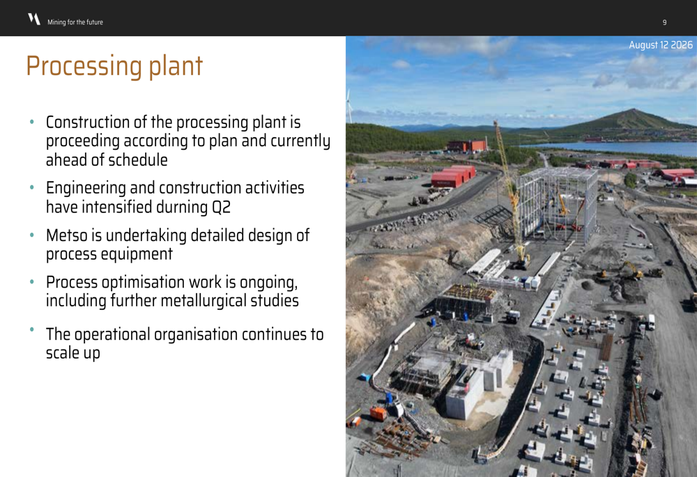 Viscaria Q2 2026 slides: copper project advances as $5B financing nears ...