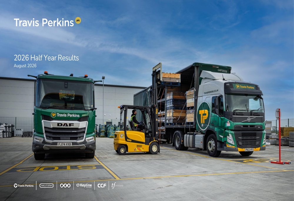 Travis Perkins H1 2026 slides