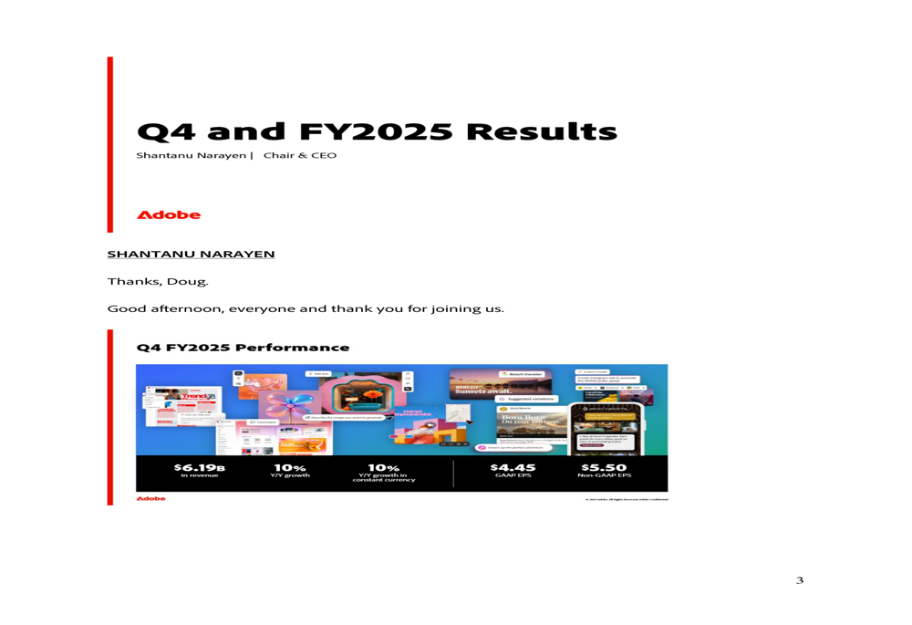 Adobe Q4 2025 slides: revenue hits $6.19B, AI drives double-digit growth