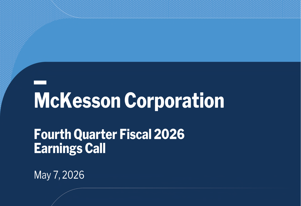McKesson Q4 FY2026 slides