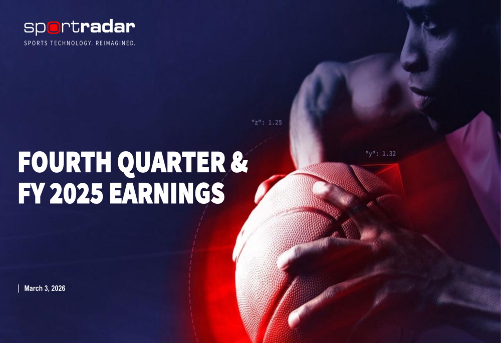 Sportradar Q4 2025 slides