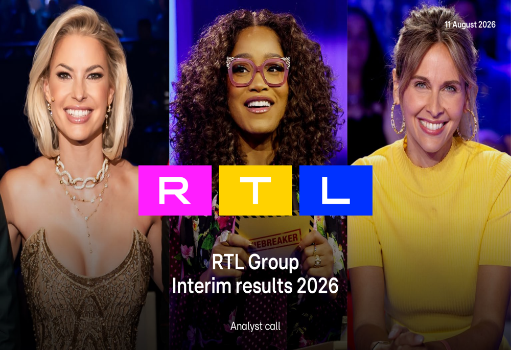 RTL Group H1 2026 slides