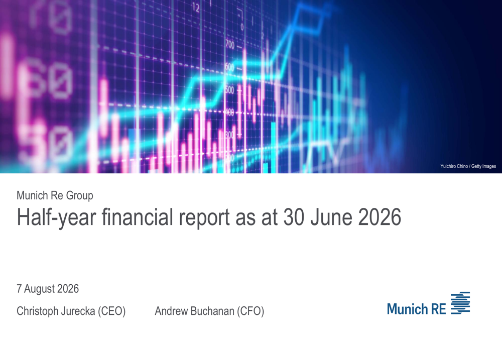 Munich Re H1 2026 slides