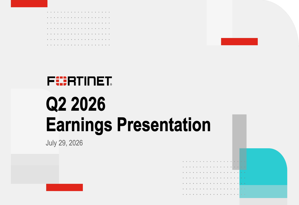 Fortinet Q2 2026 slides