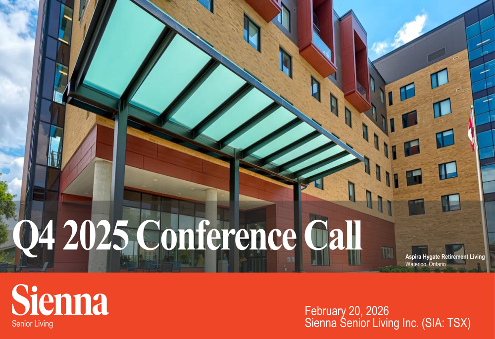 Sienna Q4 2025 slides