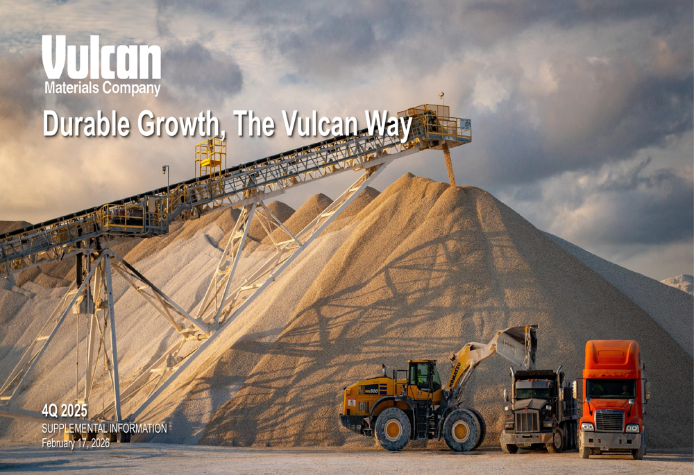 Vulcan Materials Q4 2025 slides