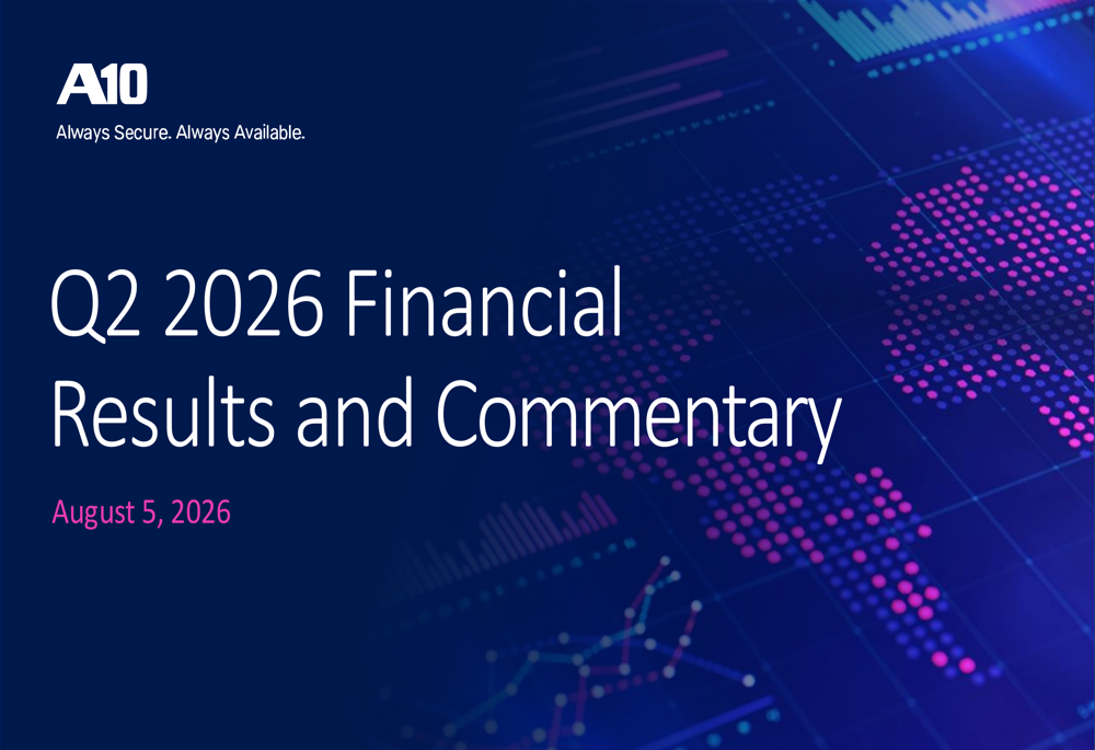 A10 Networks Q2 2026 slides