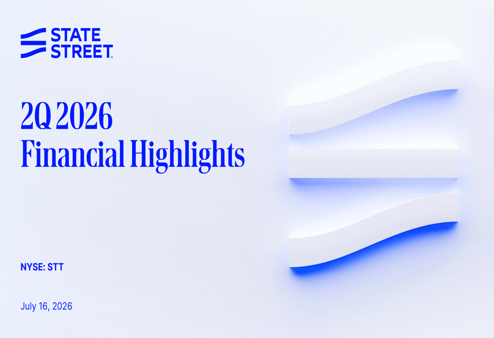 State Street Q2 2026 slides